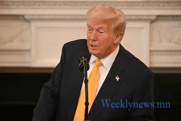 ДОНАЛД ТРАМП: ОРОС УКРАИНЫ МӨРГӨЛДӨӨНИЙГ ЯГ ОДОО ДУУСГАХ ЁСТОЙ